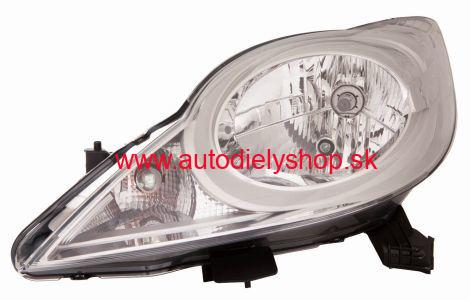 Peugeot 107 05/2012- svetlo H4 ľavé /el. bez motorčeka/ /DEPO/