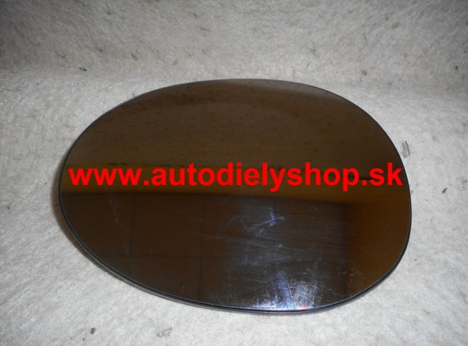 Peugeot 107 05/2012- sklo zrkadla ľavé