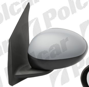 Peugeot 107 05/2012- mechanické zrkadlo ľavé /na lakovanie/