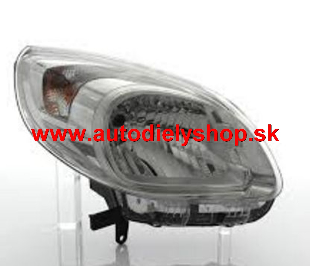 Renault KANGOO 3/2013- svetlo H4 Pravé strieborné / DEPO