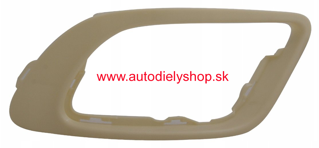 Renault FLUENCE 1/2013 rám krytky nárazníka pravý / bez podkladu