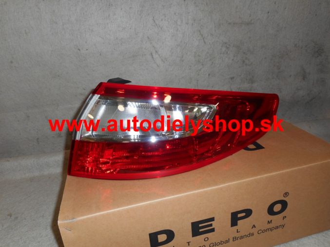 Renault FLUENCE 1/2013 zadné vonkajšie svetlo pravé / DEPO