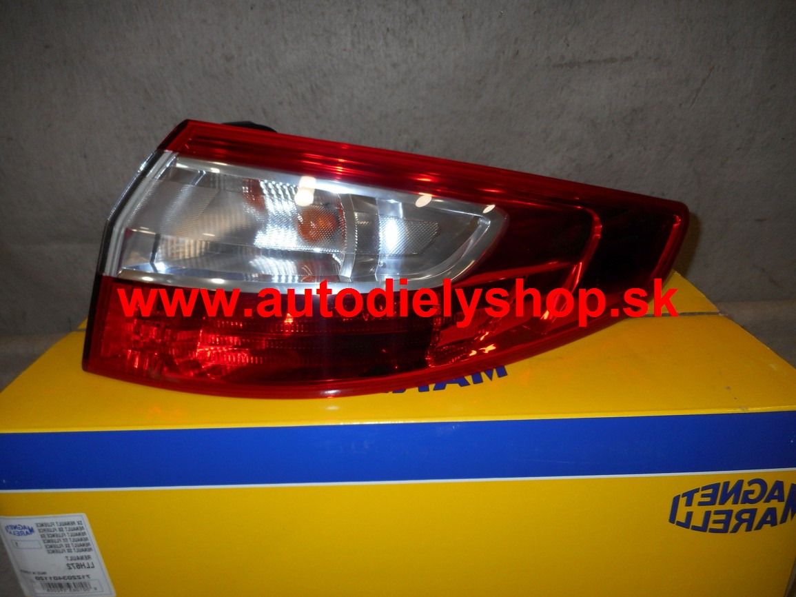 Renault FLUENCE 1/2013 zadné vonkajšie svetlo pravé,s lištou /AL