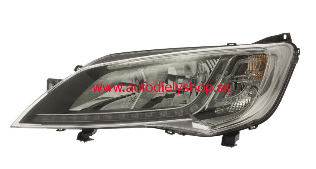 Peugeot BOXER 2014- svetlo H7+H7+LED Lavé / TYC