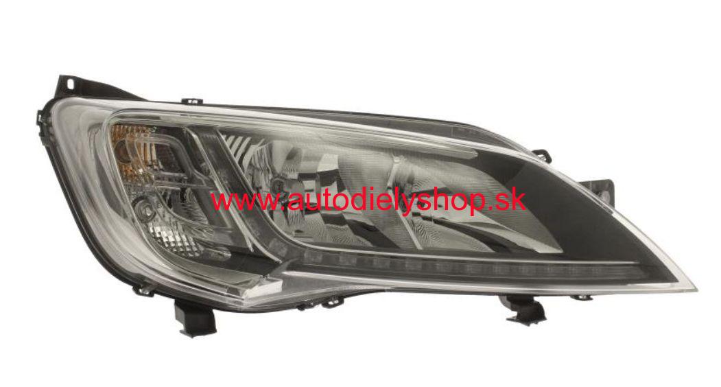 Peugeot BOXER 2014- svetlo H7+H7+LED Pravé / TYC