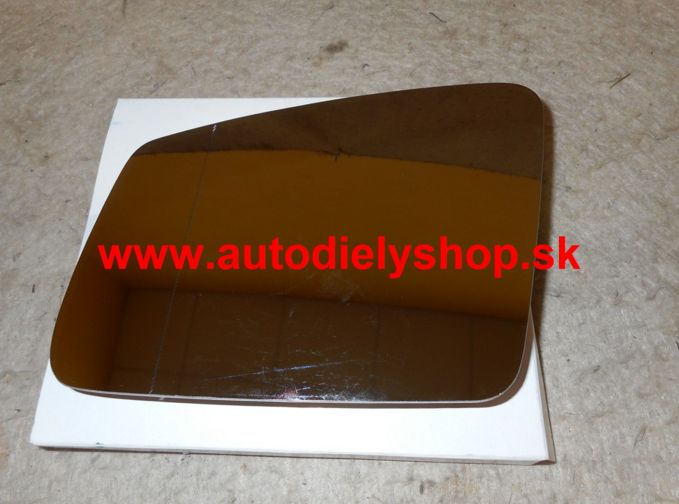 Mercedes W212 "E" 11/2013- sklo zrkadla s držiakom ľavé