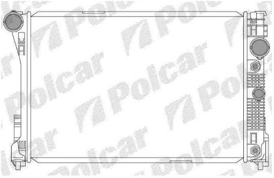 Mercedes GLK /X204/ 6/2008- chladič vody 3,0-3,5