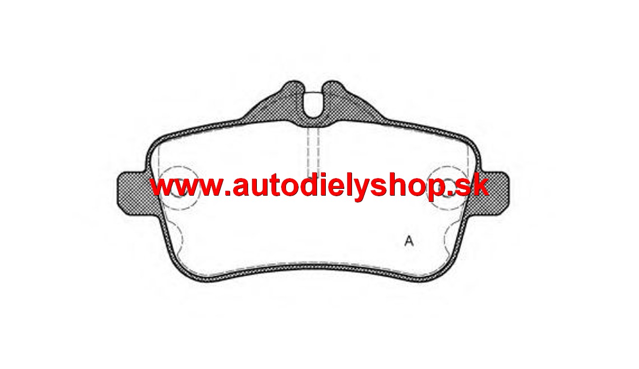 Mercedes M /W166/ 6/2011- predné platničky Sada / BREMBO