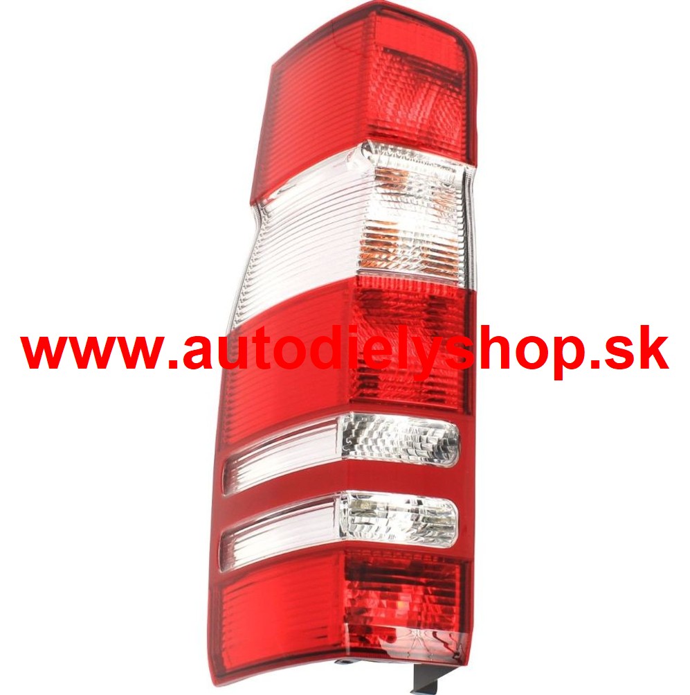Mercedes SPRINTER 2013- zadné svetlo ľavé /so žiarovkovou lištou/ PRE FURGON
