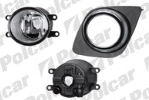 Toyota RAV 4 02/09-04/10 hmlovka H11,ľavá s rámikom 