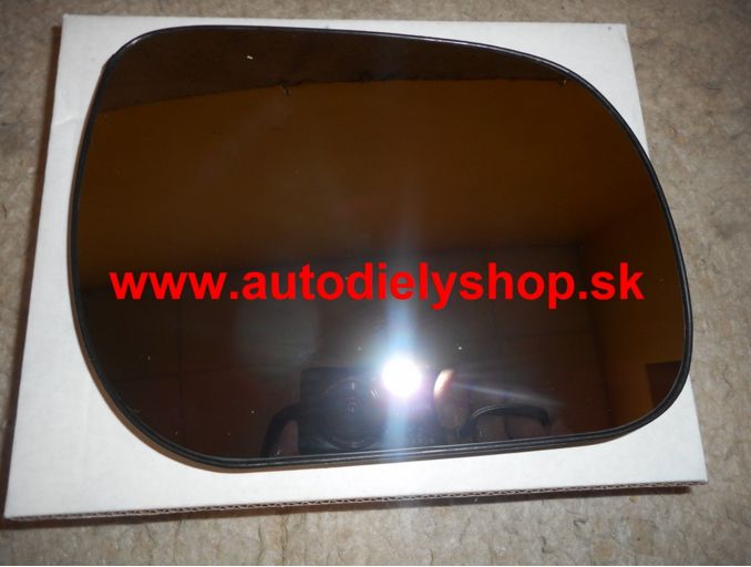 Toyota RAV 4 02/09-04/10 Sklo vonkajšieho zrkadla s držiakom vyhrievané pravé