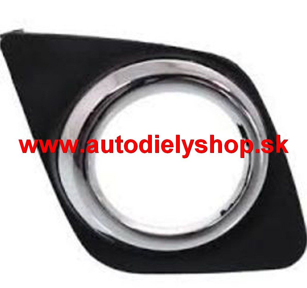 Toyota RAV 4 04/10-2013 rámček hmlovky v pred.náraz. chrómový pravý  