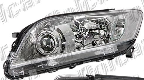 Toyota RAV 4 04/10-2013 svetlo el. bez motorčeka H11+HB3 ľavé 