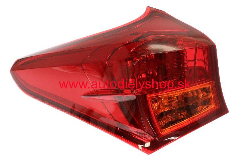 Toyota AURIS 1/2013- zadné svetlo LED vonkajšie ľavé pre KOMBI