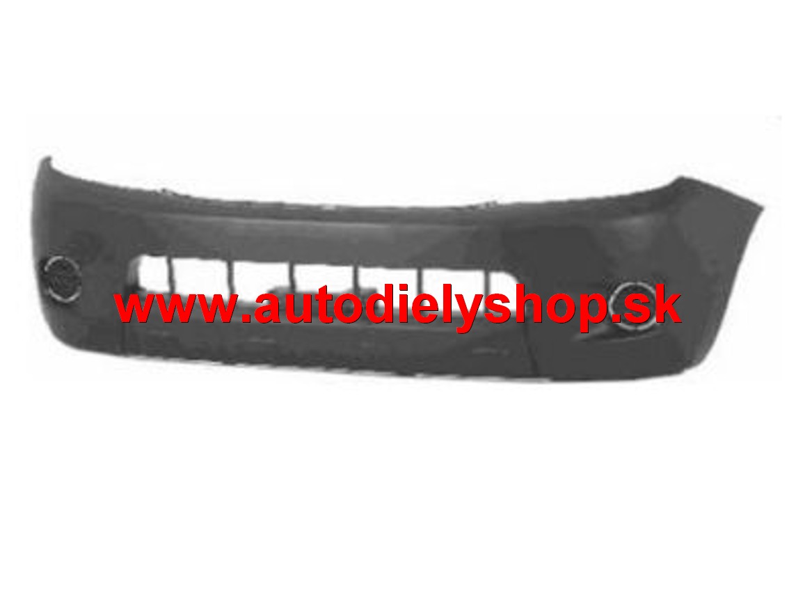 Toyota HILUX 01/05- predný nárazník na maľovanie (bez pokladu)