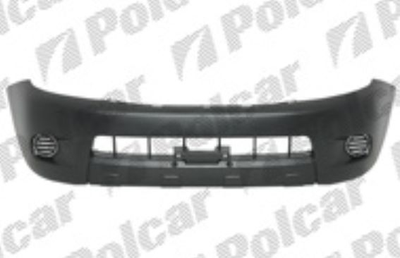 Toyota HILUX 01/05- predný nárazník na maľovanie (bez pokladu) bez otvorov 