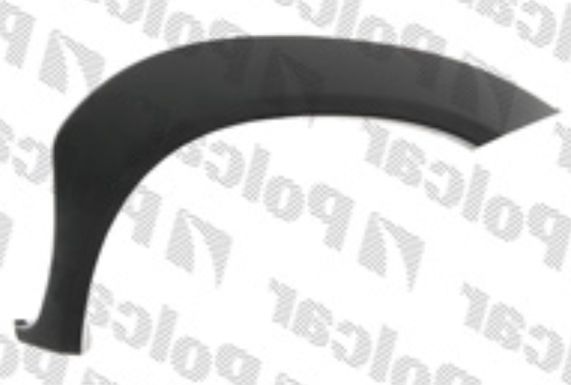 Toyota HILUX 01/05- Lišta predného blatníka pravá dlhá do roku 2008
