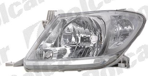 Toyota HILUX 01/05- svetlo H4 el./manuálne ľavé od roku 09.08-
