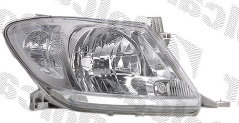 Toyota HILUX 01/05- svetlo H4 el./manuálne pravé od roku 09.08-