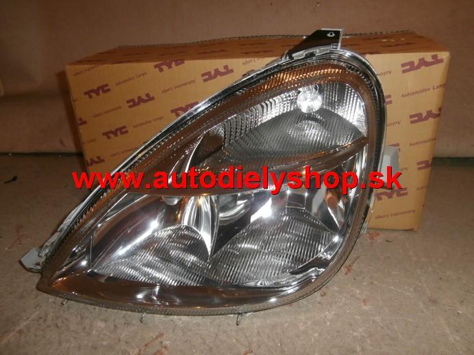  Mercedes A 8/00-8/04 svetlo H4+H7 Ľavé 