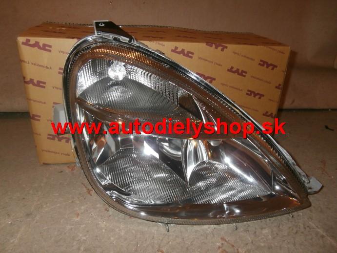 Mercedes A 8/00-8/04 svetlo H4+H7 Pravé