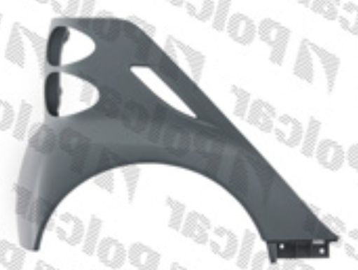 SMART FORTWO 01/07- zadný blatník pravý 