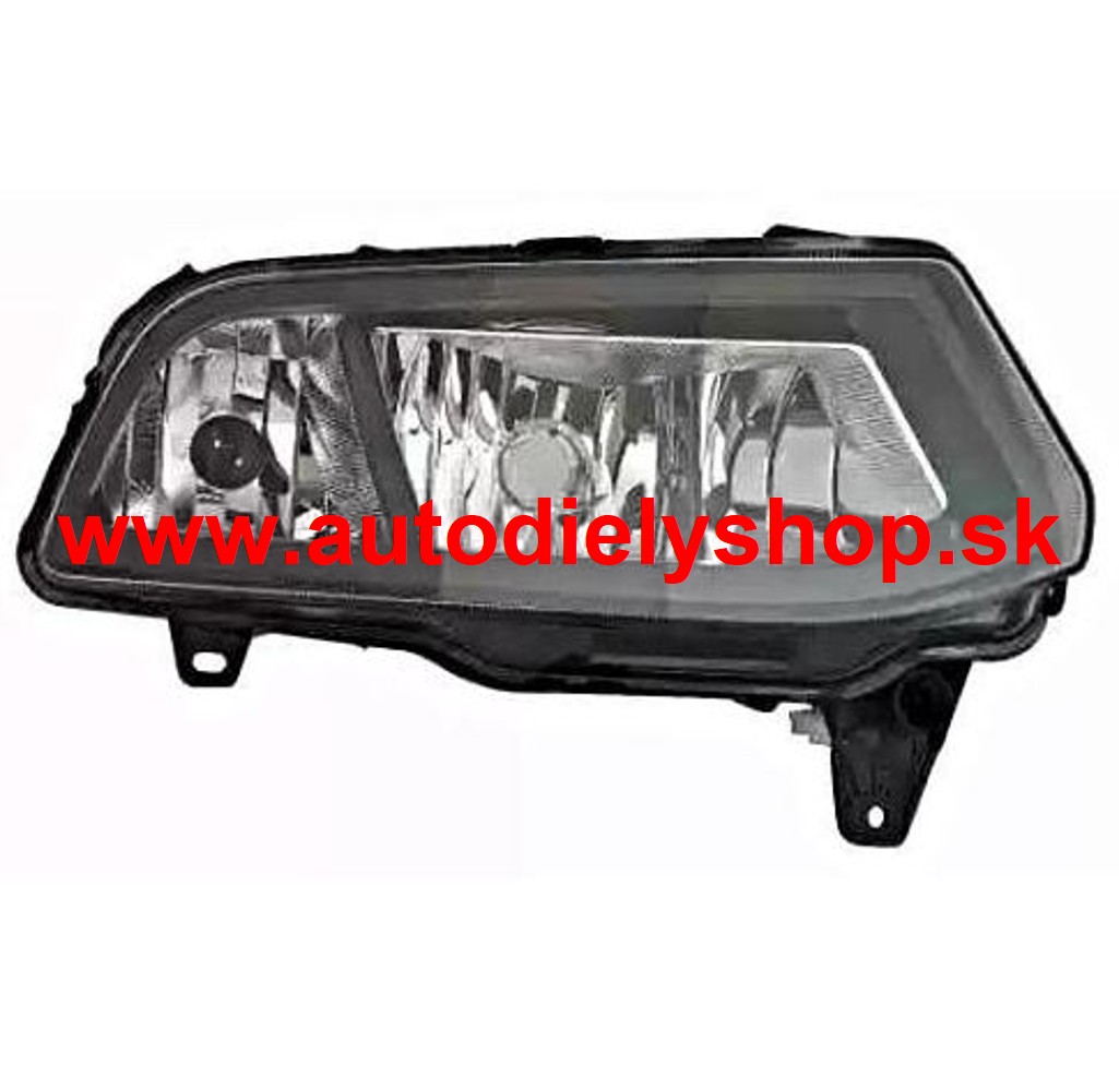 VW POLO 2014- Predná hmlovka, pravá /žiarovka H8/