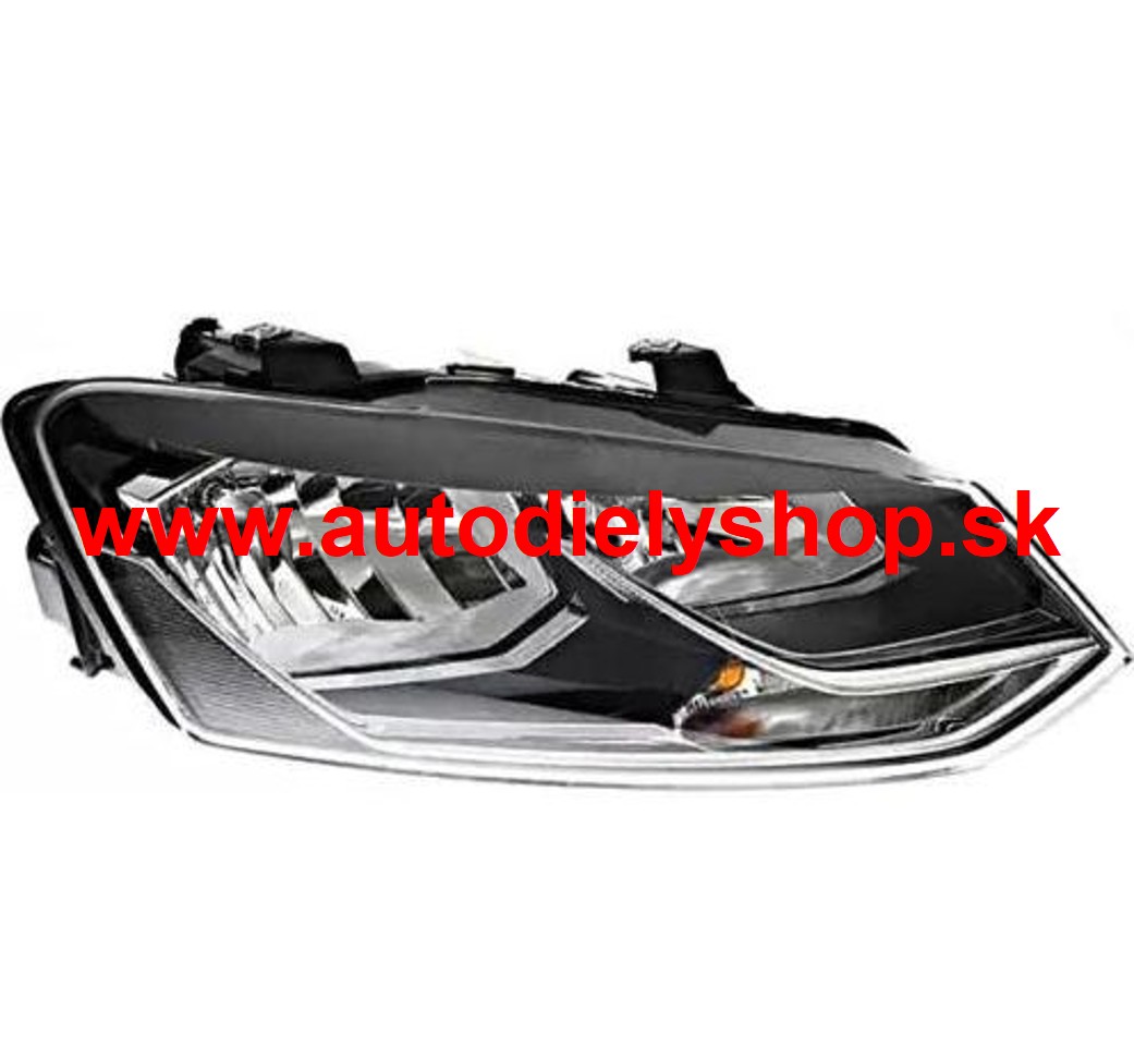 VW POLO 2014- Predné svetlo pravé /TYC/