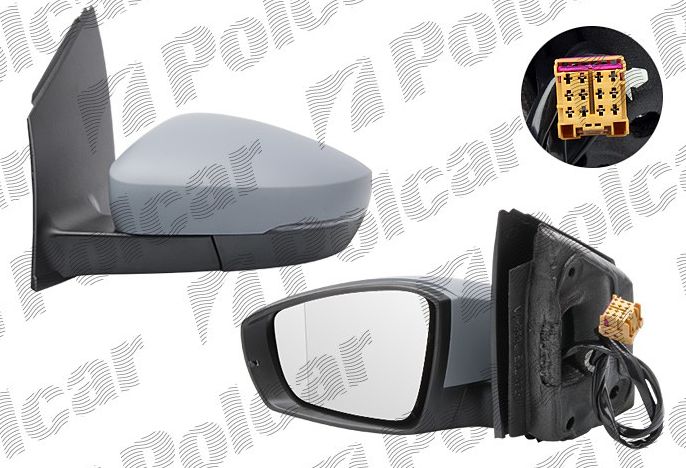 VW POLO 2014- Spätné zrkadlo, ľavé