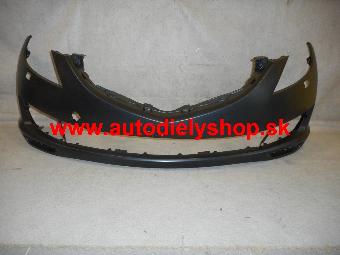 Mazda 6 11/07- 2010  predný nárazník pre lak s otvormi na ostrekovace
