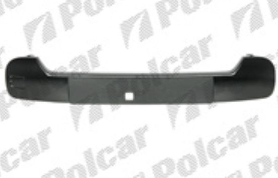Peugeot 308 4/2011- lišta v prednom nárazníku sivá 