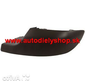 Peugeot 308 4/2011- lišta zadného nárazníku čierna pravá pre kombi
