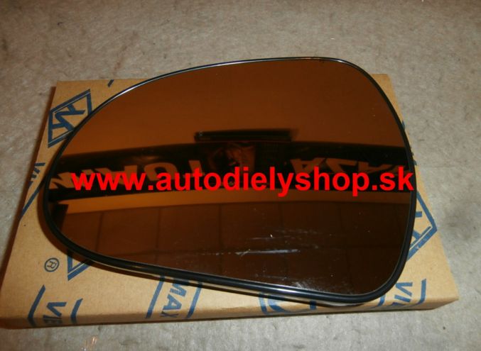Peugeot 308 4/2011- sklo zrkadla ľavé,vyhrievané