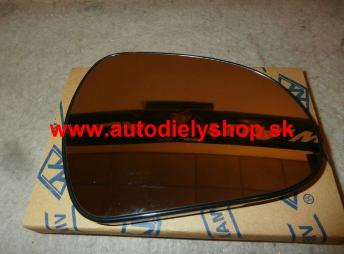 Peugeot 308 4/2011- sklo zrkadla Pravé,vyhrievané