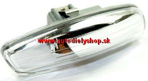Peugeot 308 4/2011- bočná smerovka do spätného zrkadla číra ľavá 