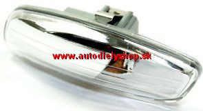 Peugeot 308 4/2011- bočná smerovka do spätného zrkadla číra pravá 