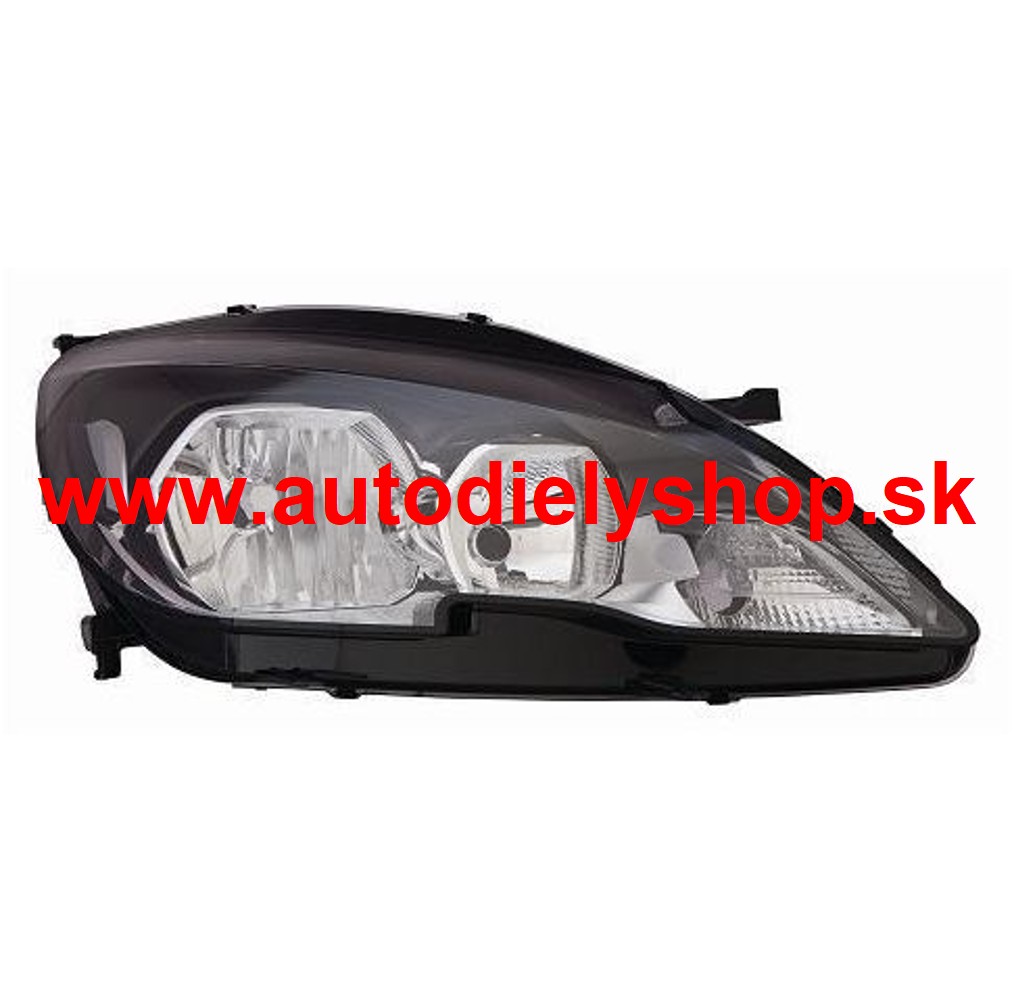 Peugeot 308 2013- Predné svetlo pravé /DEPO-LAMP/