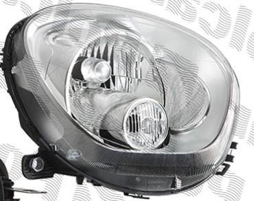 Mini COUNTRYMAN 08/10- svetlo H4 elektrický bez motora pravé 