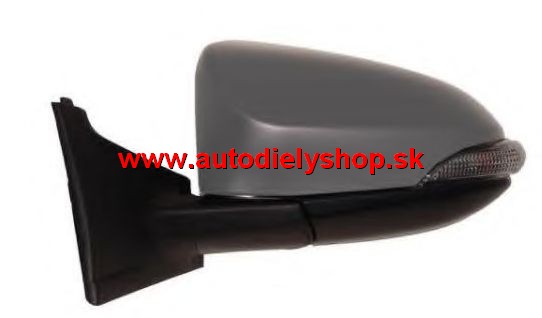 Toyota YARIS 8/2013- el. spätné zrkadlo pravé / pre lak