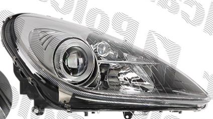 Mercedes SLK R171 3/04-2/11 svetlo el. s motorčekom H7+H7 pravé