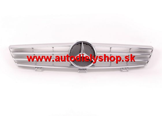 Mercedes CLS C219 10/04-1.11 predná mriežka chróm- strieborná
