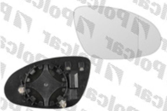 Mercedes CLS C219 10/04-1.11 sklo zrkadla pravé,vyhrievané