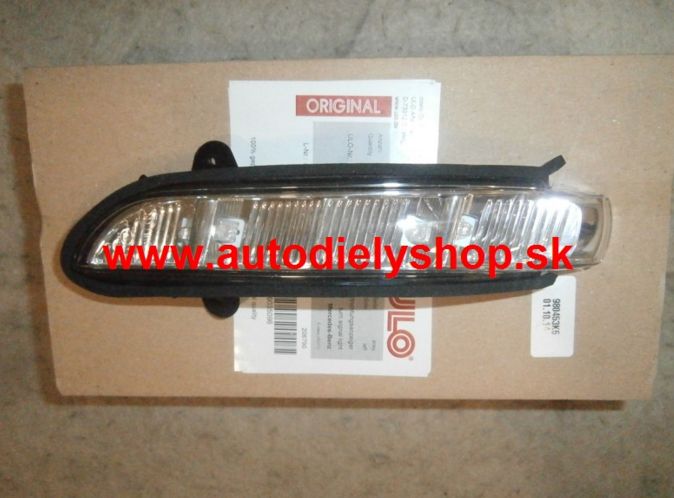 Mercedes CLS C219 10/04-1.11 smerovka v zrkadle ľavé LED do roku 2008