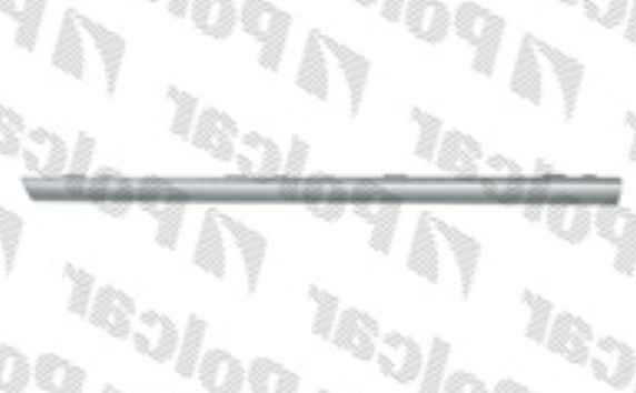 Mercedes CLS C218 01/11- lišta prednej masky horná chrómová pravá 