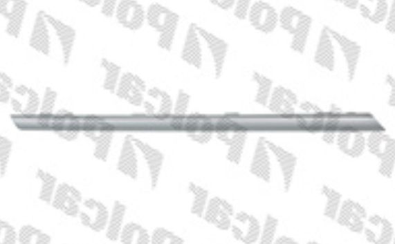 Mercedes CLS C218 01/11- lišta prednej masky dolná chrómová pravá 