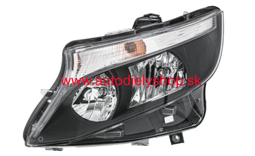 Mercedes VITO 2014- predné svetlo H7+H15 Lavé /HELLA/