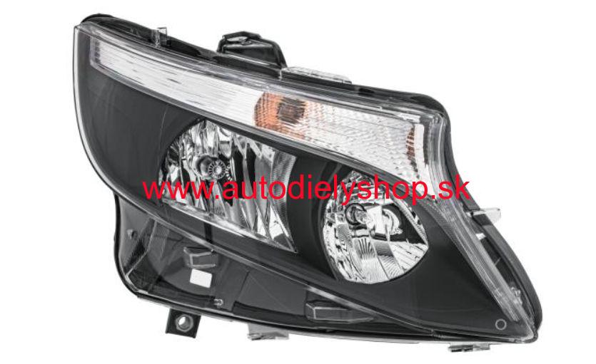 Mercedes VITO 2014- predné svetlo H7+H15 Pravé /HELLA/