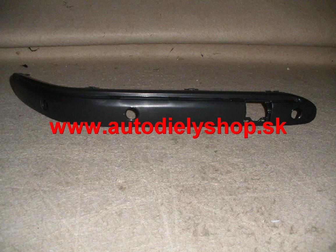  Mercedes W203 "C" 5/00-10/04 bočná lišta predného nárazníku Lavý