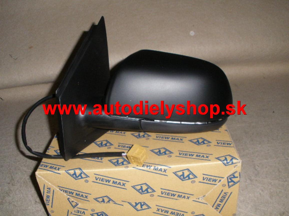 VW Polo 1/02-5/05 elektrické spätné ľavé,čierne 