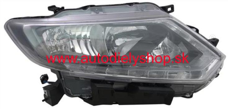 Nissan X TRAIL 2013- svetlo H11+H9 Pravé
